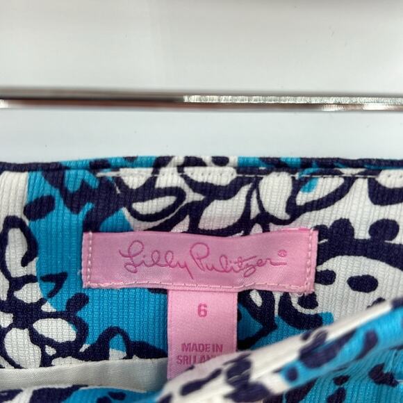 Lilly Pulitzer Women's Marigold Skort - Blue/White - 6 - Picture 5 of 8
